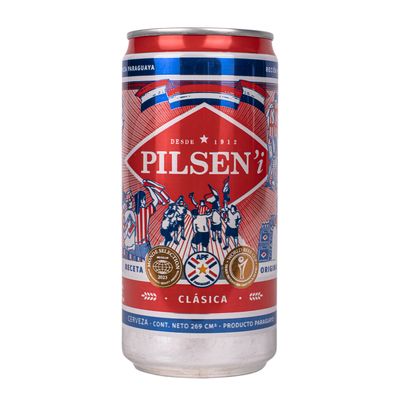 CERVEZA PILSEN ALBIRROJA LATA 269ML