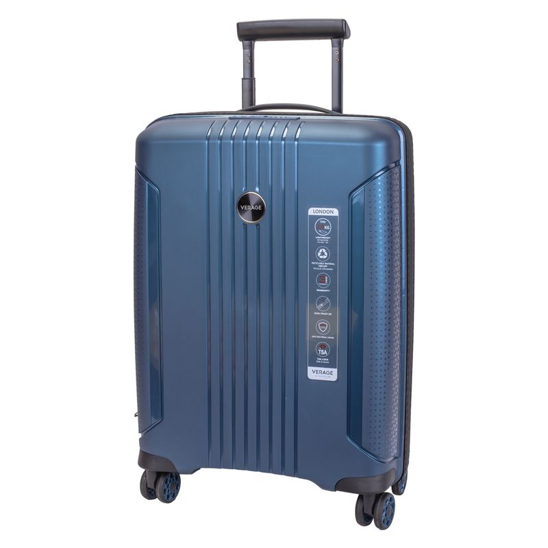 VALIJA  VERAGE 20&quot;: 55X38X20CM 2.0KG AZUL 8 A 10 KILOS