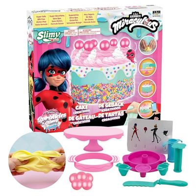 JUGUETE DE MANUALIDADES SPRINKLES &#39;N SLIMY MIRACULOUS DONAS 