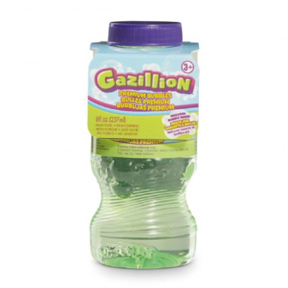  RECARGA DE BURBUJEROS GAZILLION 230 ML