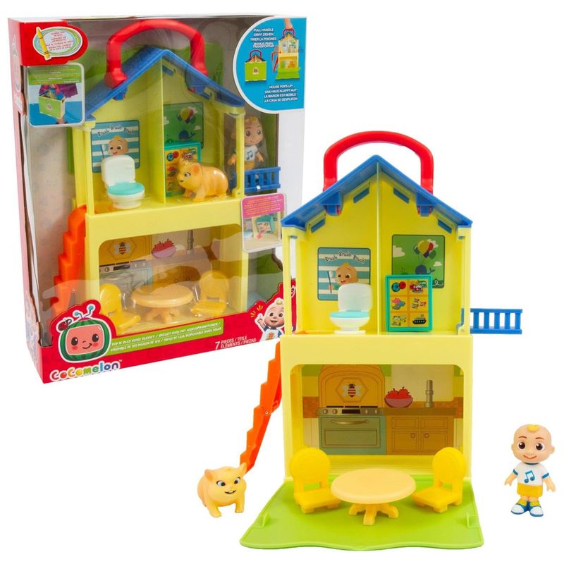 JUEGO DE CASA DESPEGABLE COCOMELON POP N´ PLAY 