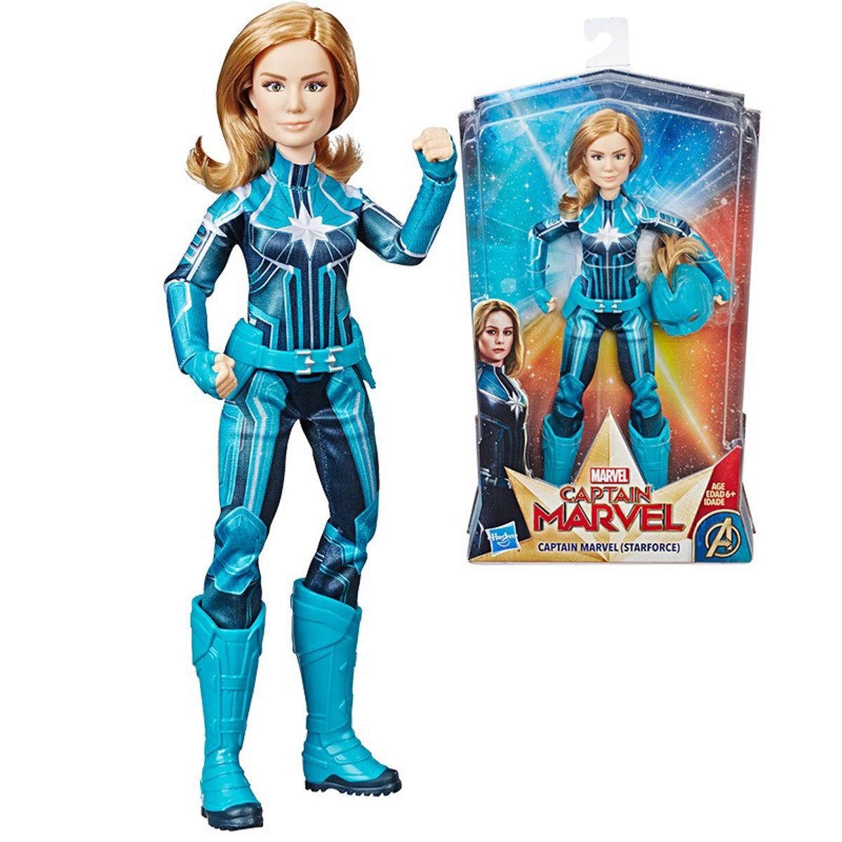 MUÑECA HASBRO AVENGERS CAPTAIN MARVEL E4945 