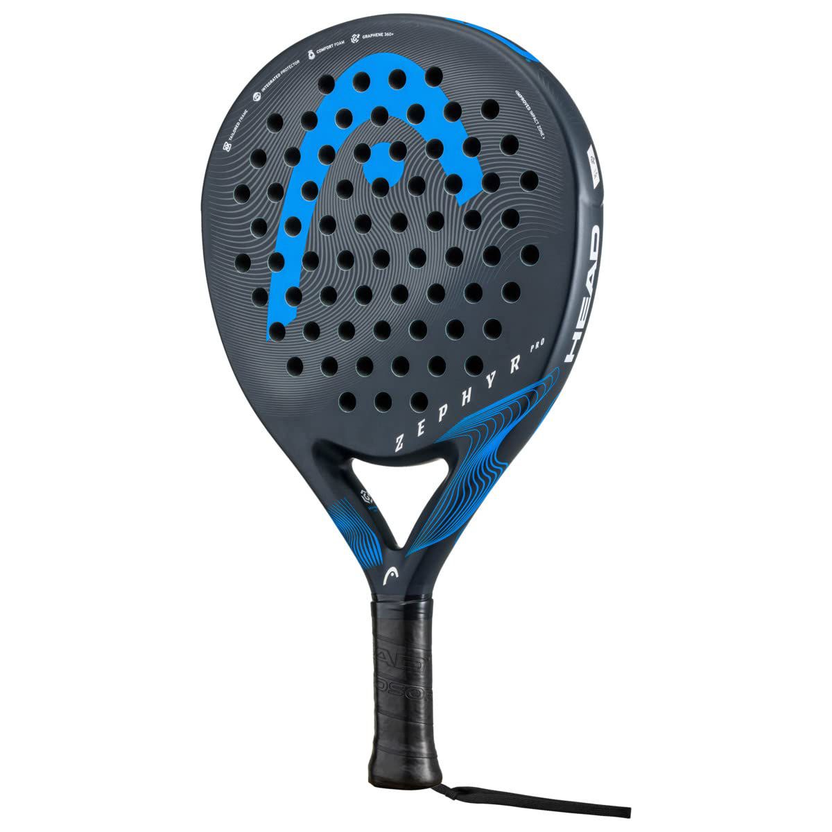 RAQUETA DE PADEL HEAD ZEPHYR PRO 2023 BK BL