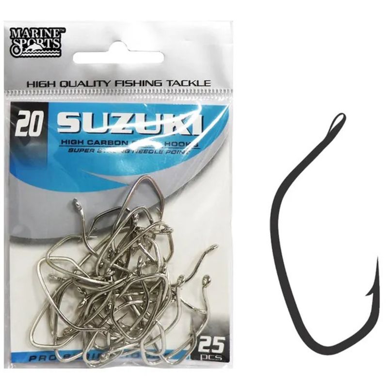 ANZUELO MARINE SUZUKI NICKEL CT 20 C/25
