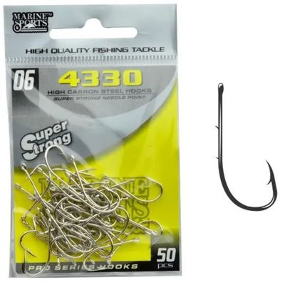 ANZUELO MARINE 4330 NICKEL CT 6 C/50