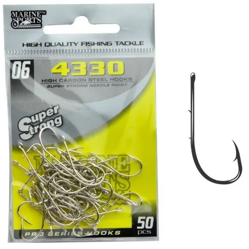 ANZUELO MARINE 4330 NICKEL CT 6 C/50