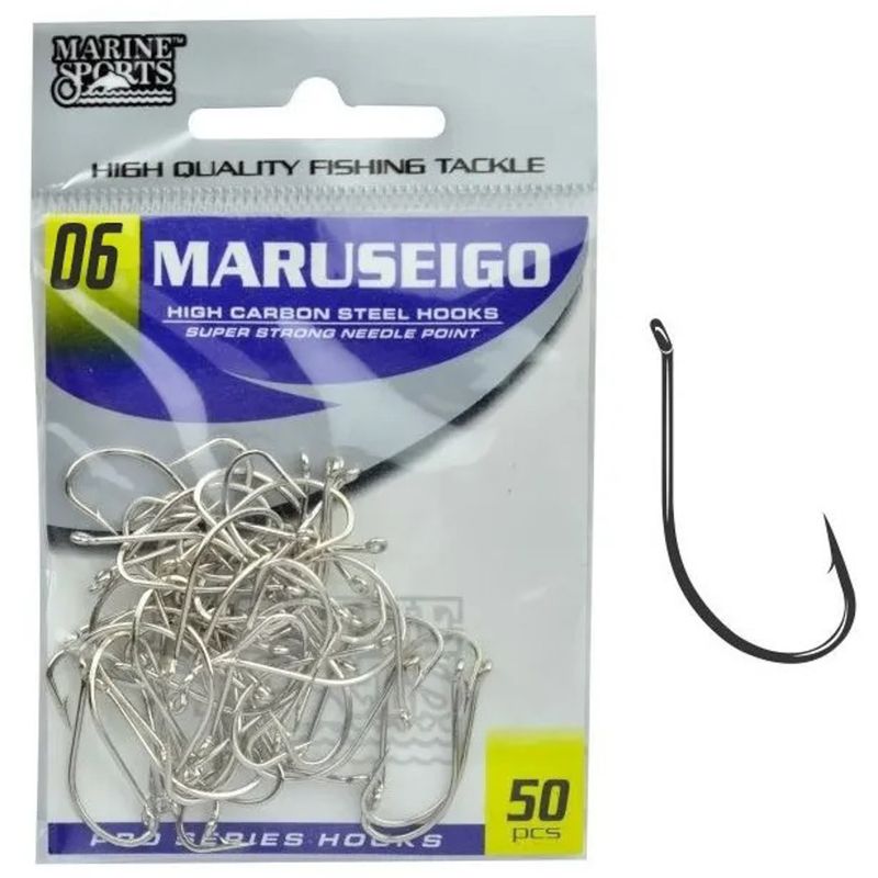 ANZUELO MARINE MARUSEIGO NICKEL CT 6 C/50