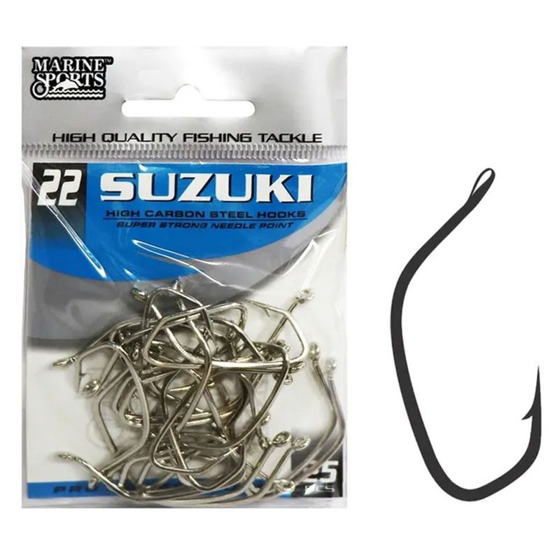 ANZUELO MARINE SUZUKI NICKEL CT 22 C/25