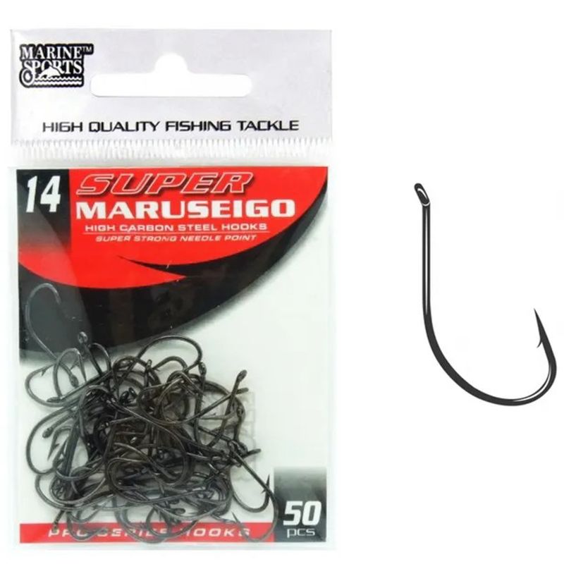 ANZUELO MARINE SUPER MARUSEIGO BLACK NICKEL CT 14 C/50