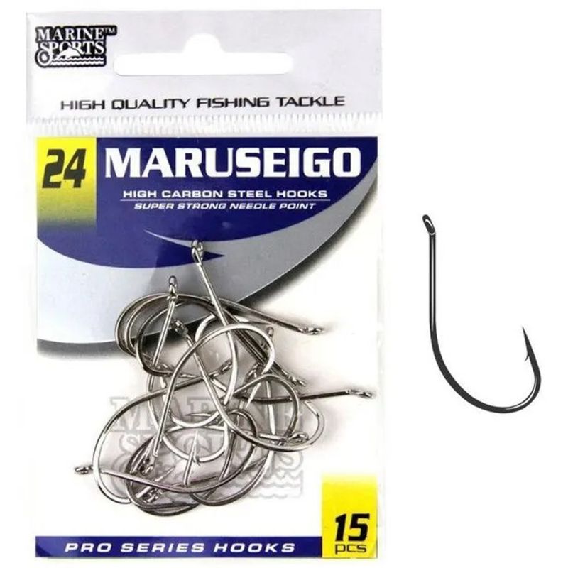 ANZUELO MARINE MARUSEIGO NICKEL CT 24 C/15