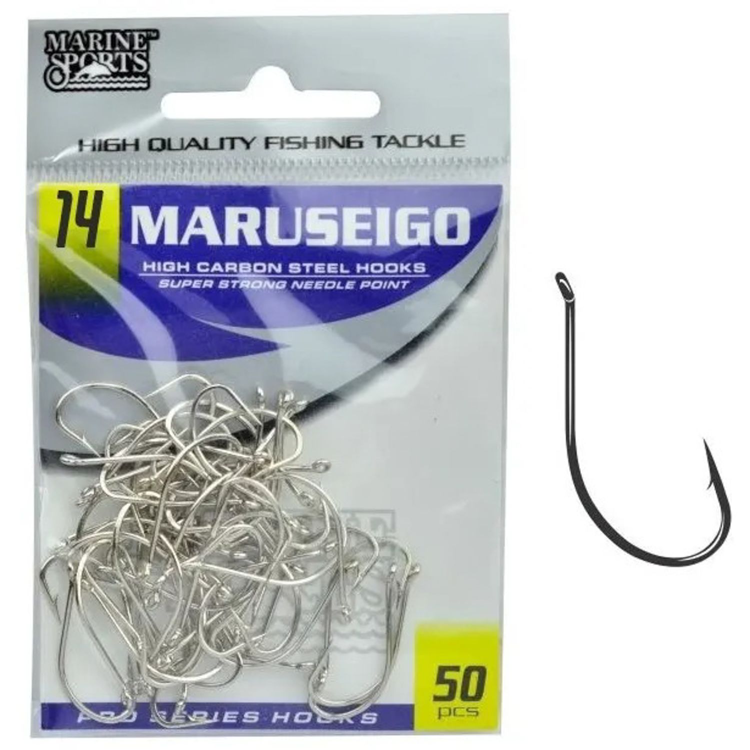 ANZUELO MARINE MARUSEIGO NICKEL CT 14 C/50