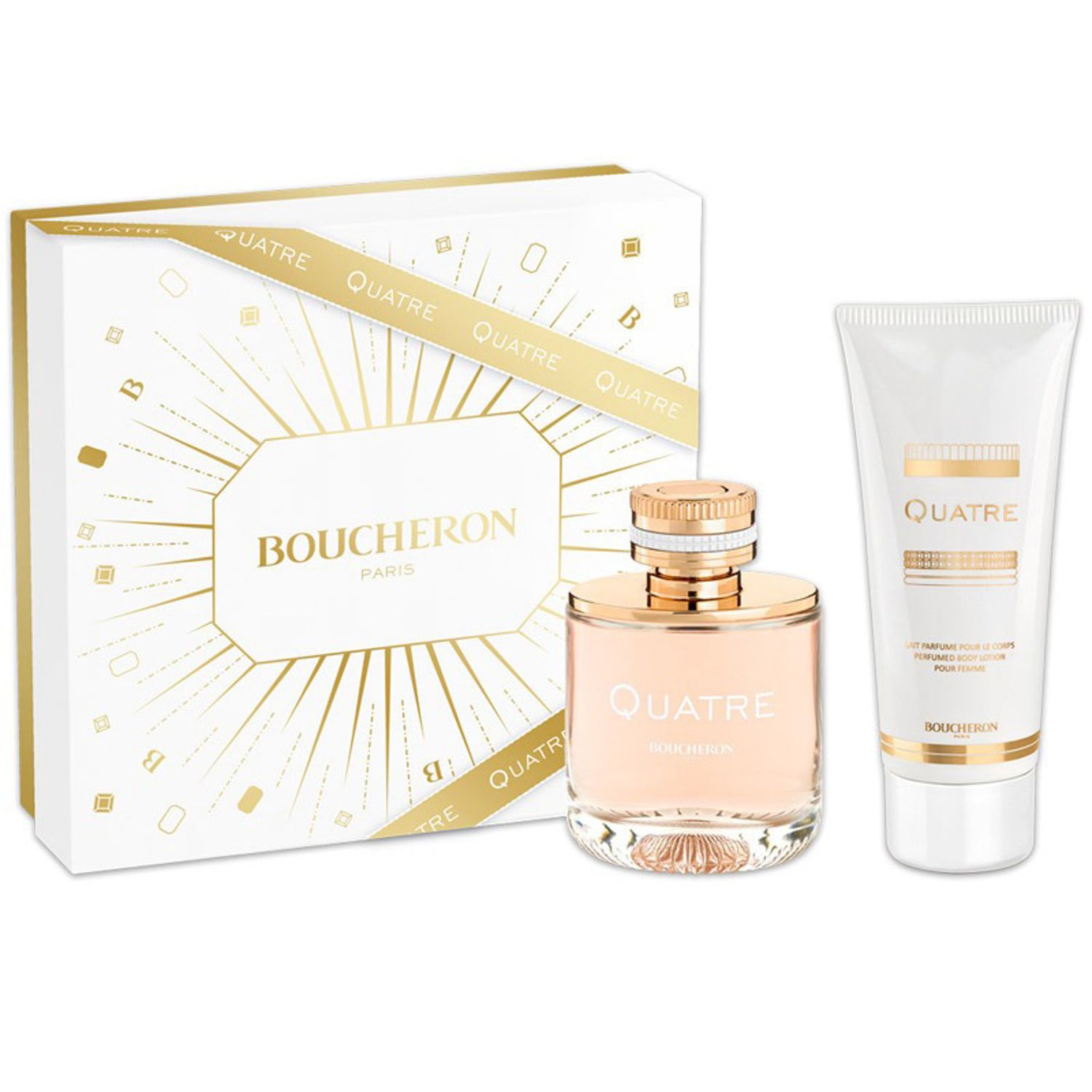 KIT BOUCHERON QUATRE FEMME CF EDP 50ML + BL100ML S1 23