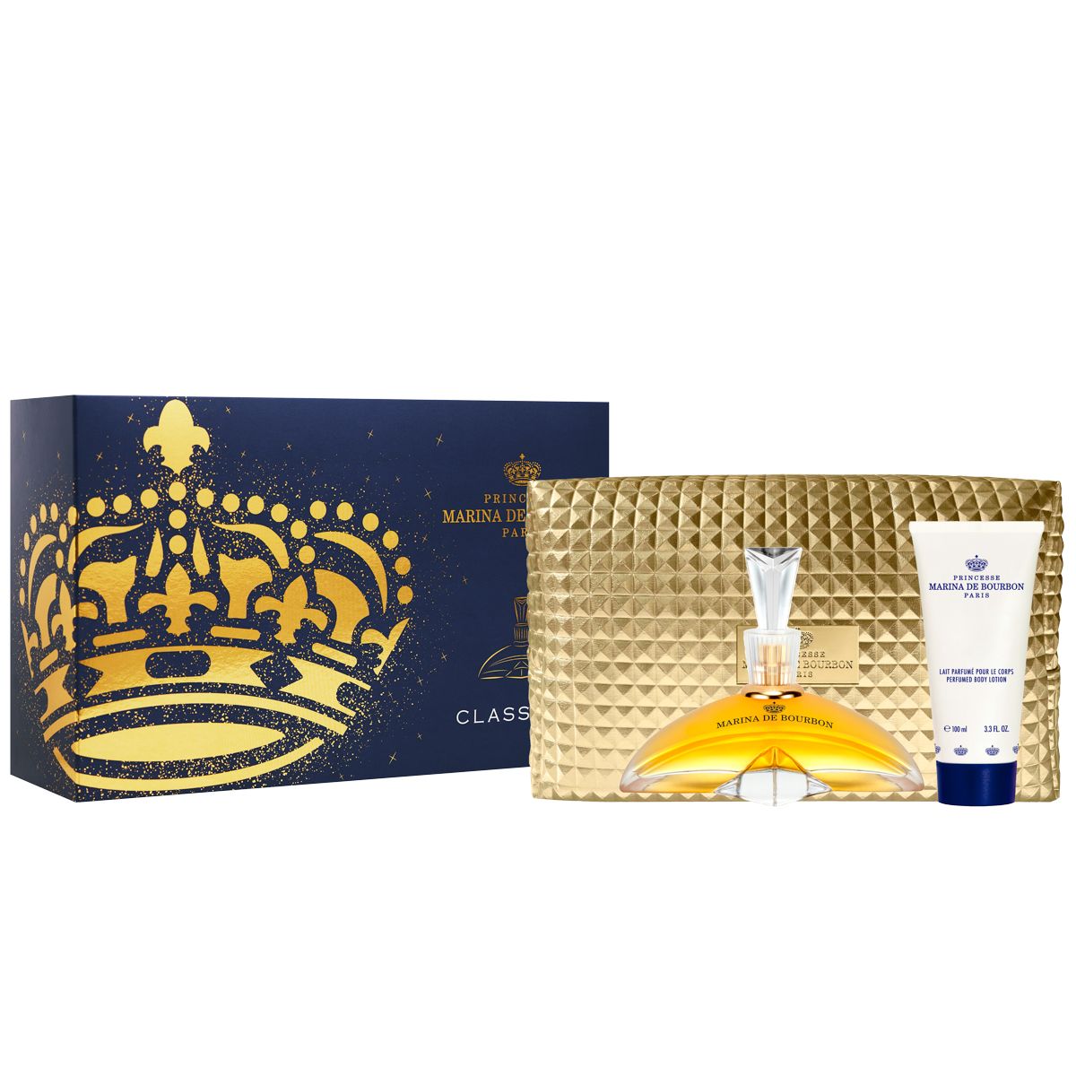 KIT MARINA DE BOURBONTRADICIONAL 100ML+BODY + NECESSER