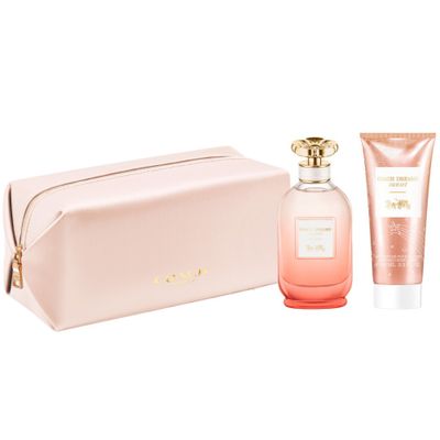 KIT DE PERFUME FEMENINO COACH DREAM SUNSET EDP 90ML+BL+POUCH