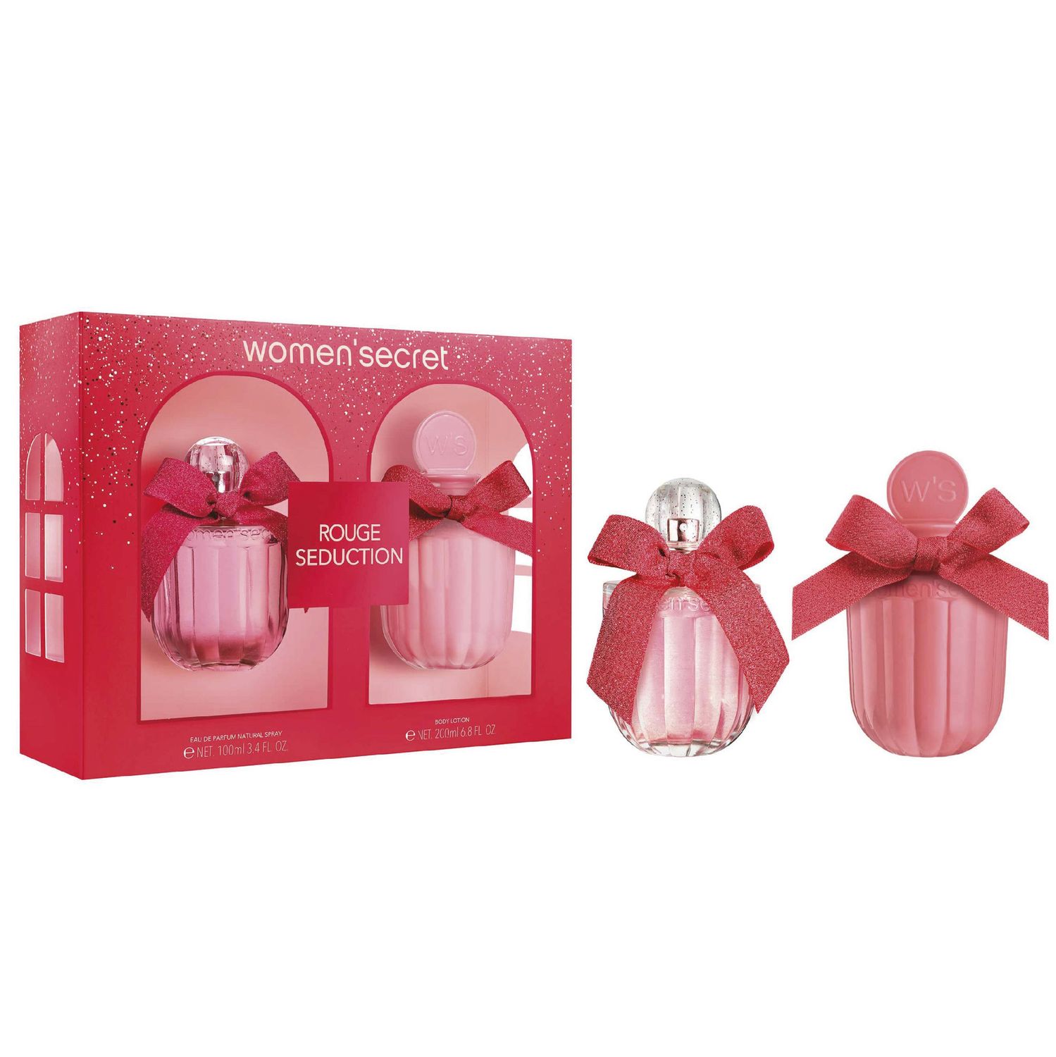 KIT PERFUME FEMENINO WOMEN’SECRET ROUGE SEDUCTION EDP 200ML