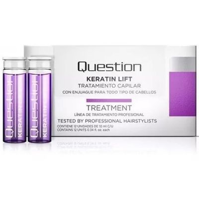 AMPOLLA CAPILAR QUESTION KERATINE LIFT 12 AMPOLLAS 