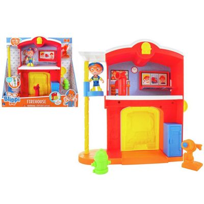 SET DE JUEGOS ESTACIÓN DE BOMBEROS JAZWARES BLIPPI