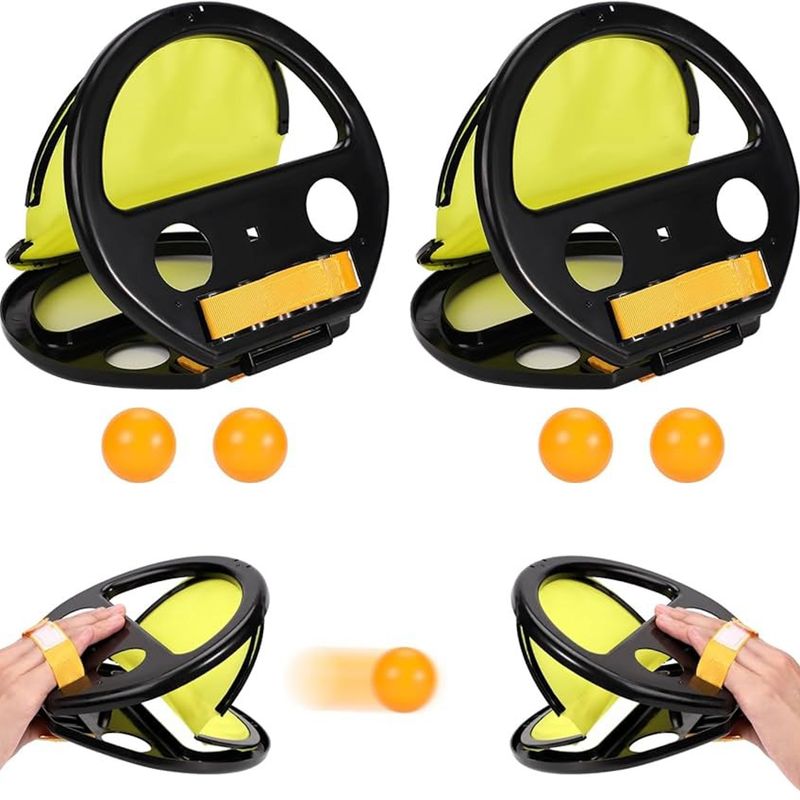 JUEGO SET 2 ATRAPA LA BOLA DE MANO PLAYSPOT