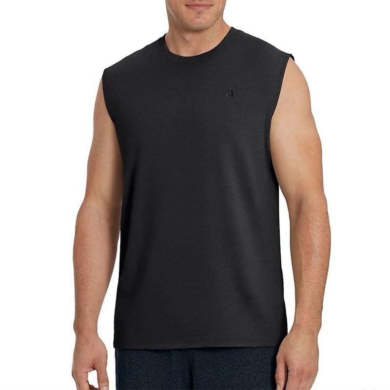 MUSCULOSA CHAMPION MASCULINO JSY MUSCLE BLACK - S