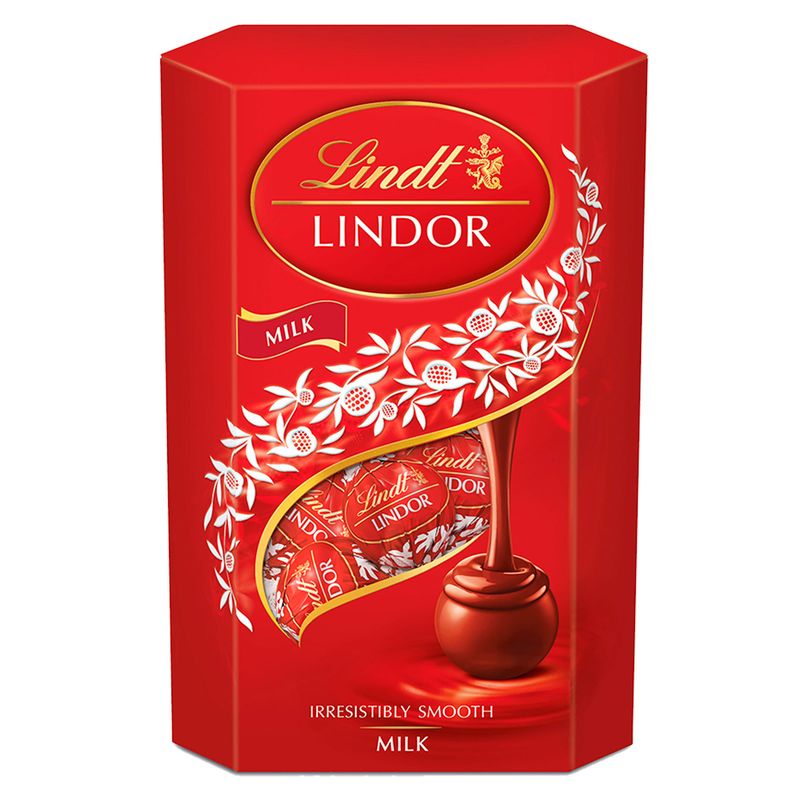 BOMBONES LINDT LINDOR CHOCOLATE CON LECHE 200 G.