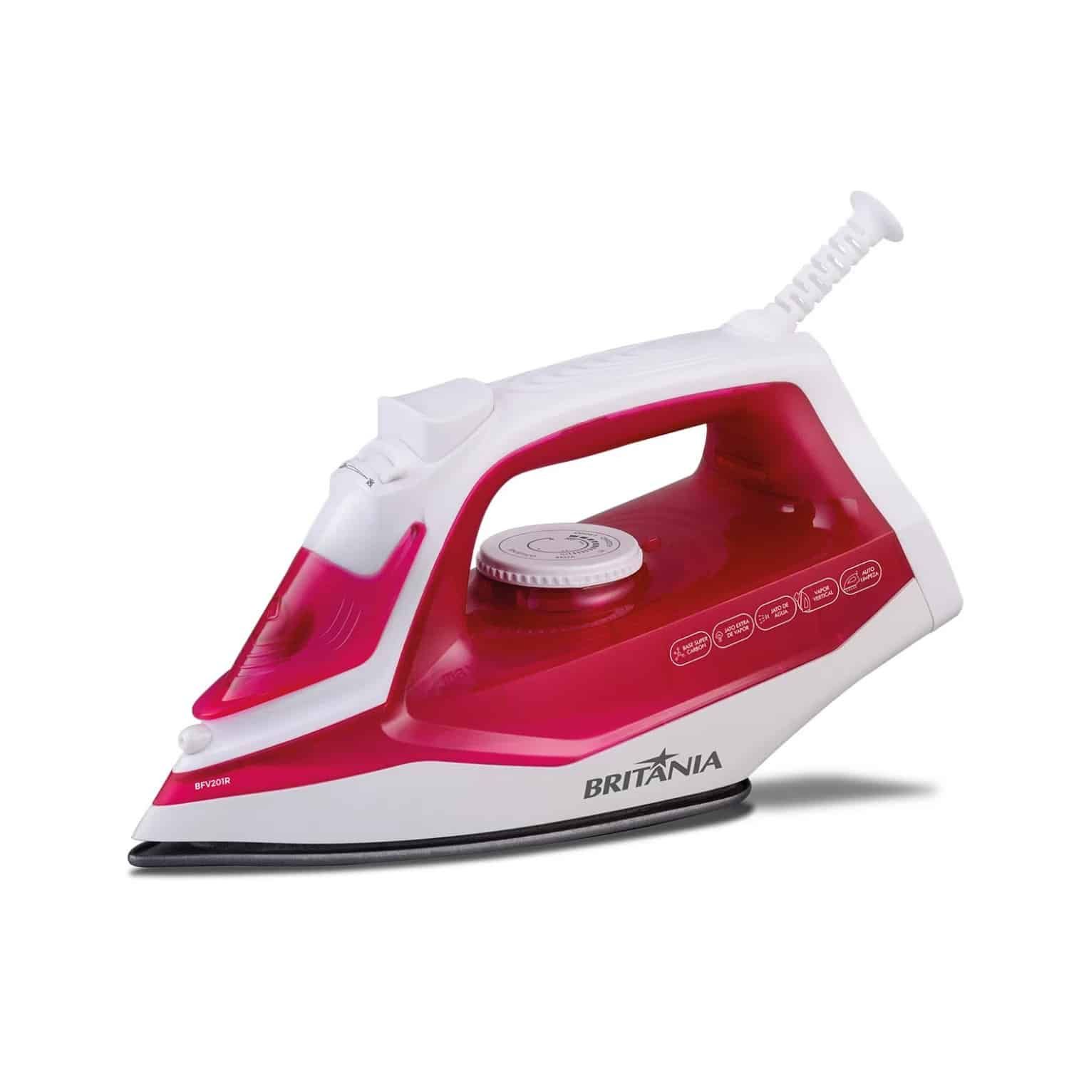 PLANCHA PARA ROPA BRITANIA BFV201R 1250W 110V