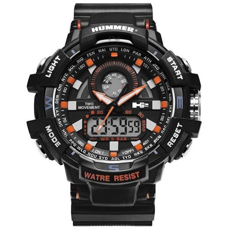 RELOJ UNISEX HUMMER ANALOGICO DIGITAL WH2-191557A-001