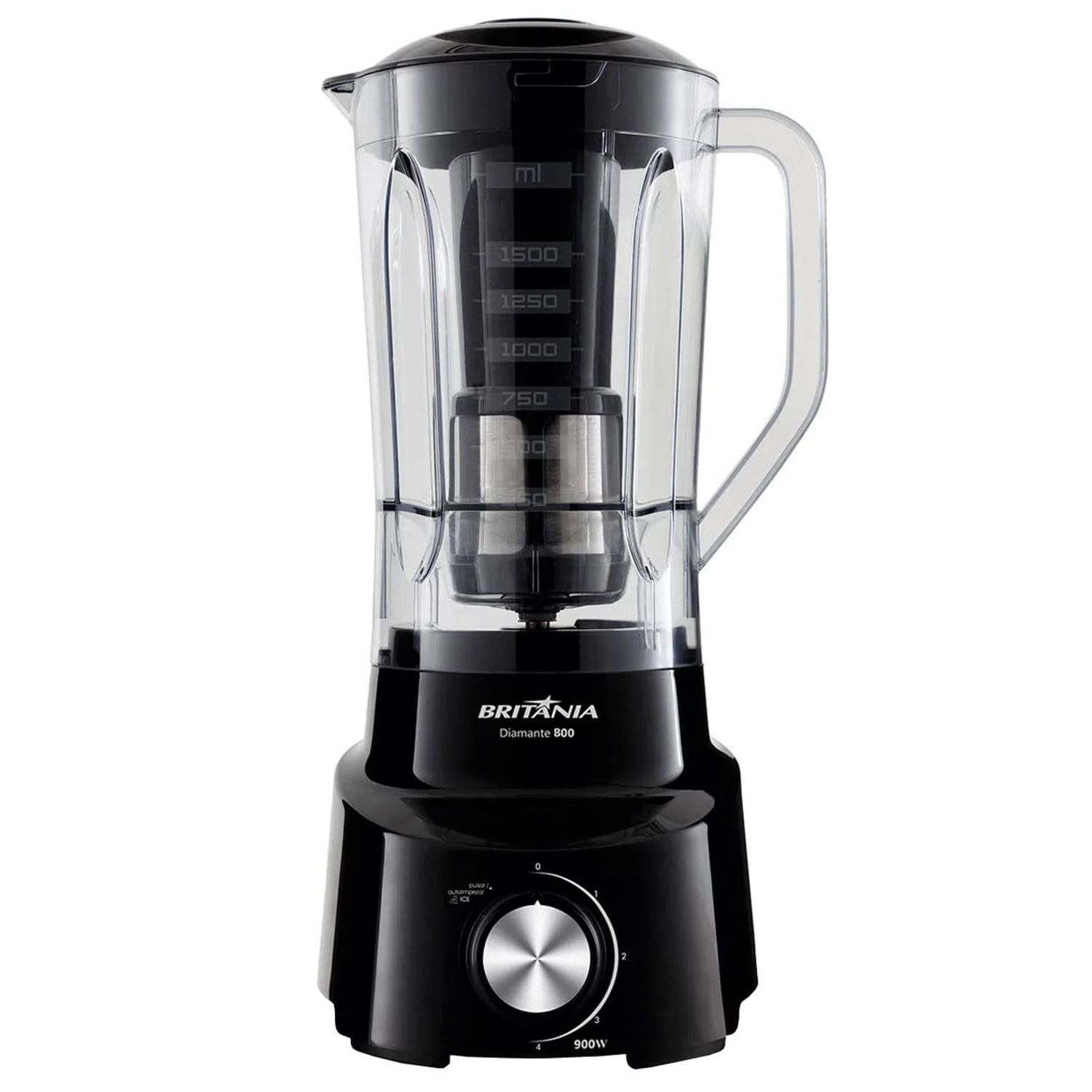 LICUADORA BRITANIA B1000 1200W 110V 12V 3L NEGRA