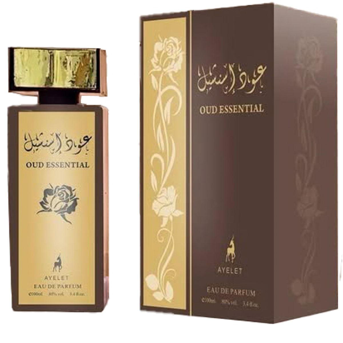 PERFUME MASCULINO AYELET OUD ESSENTIAL EDP 100ML
