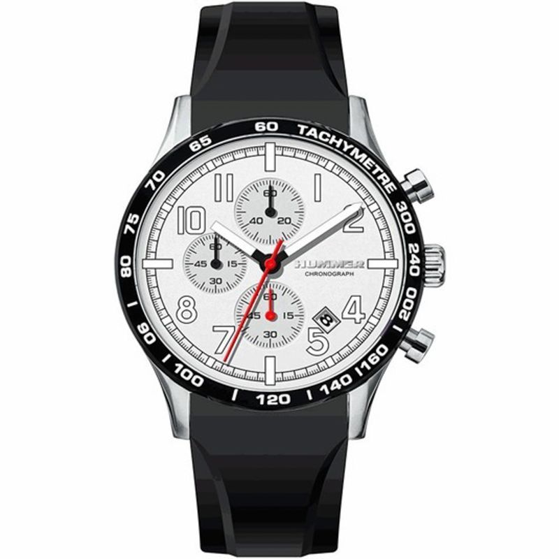 RELOJ MASCULINO ANALÓGICO HUMMER WH2-224132 - GOMA NEGRA