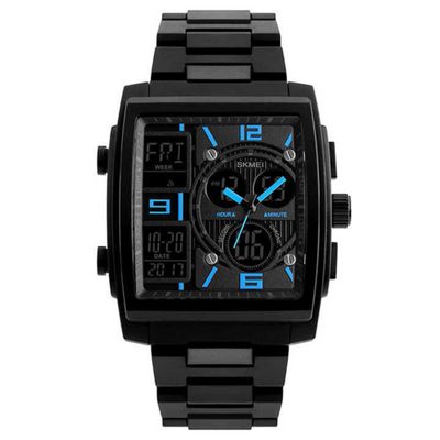 RELOJ MASCULINO ANALÓGICO Y DIGITAL SKMEI 1274 BU - AZUL