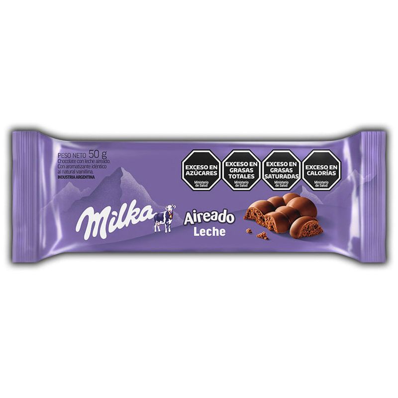 CHOCOLATE MILKA LEGER LECHE 50G