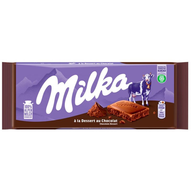 CHOCOLATE MILKA TABLETA DESSERT 100G
