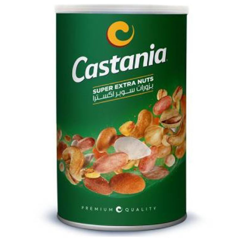 SNACKS CASTANIA SUPER EXTRA NUTS LATA 450G