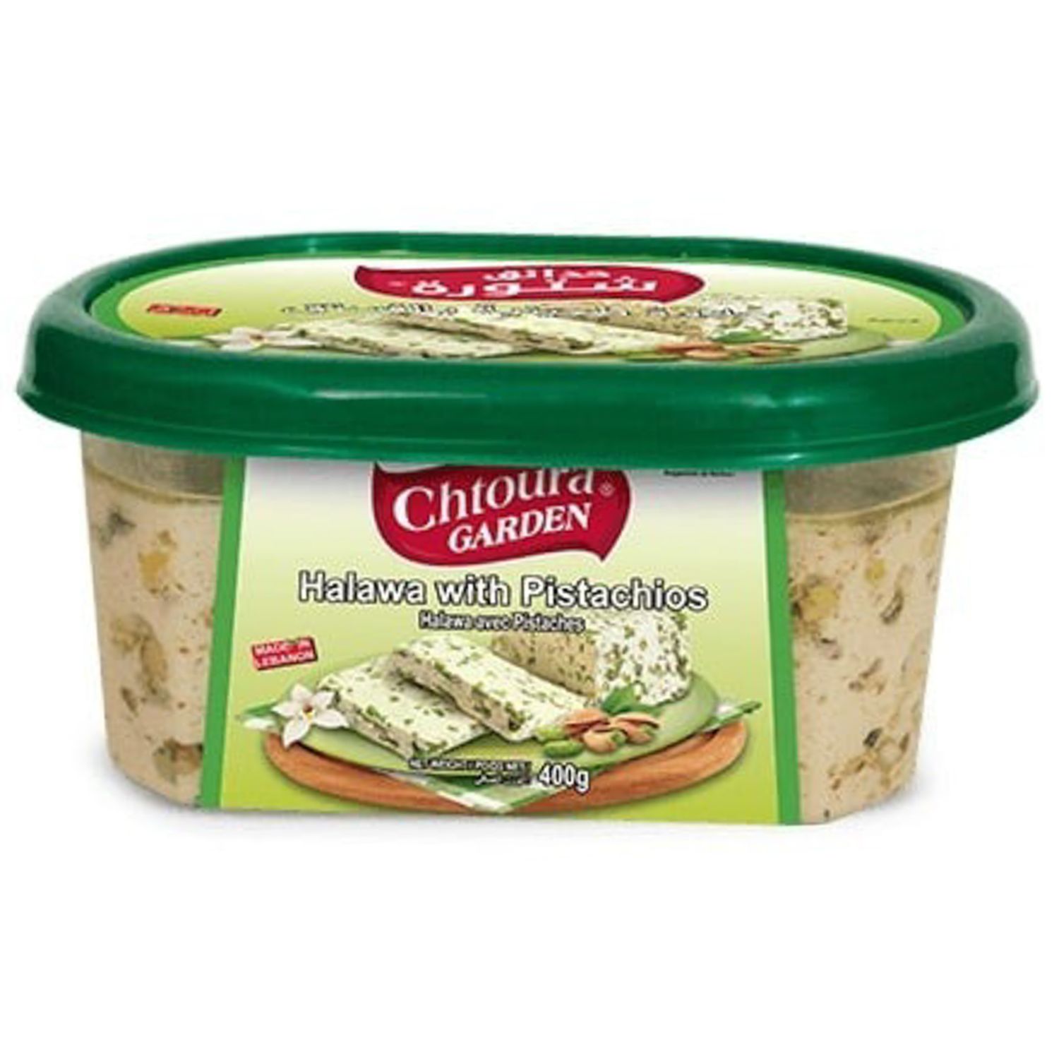 HALAWA PISTACHO OVAL 400G