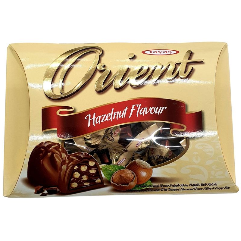 BOMBONES DE CHOCOLATE TAYAS ORIENT BOLERO HAZELNUT 275G