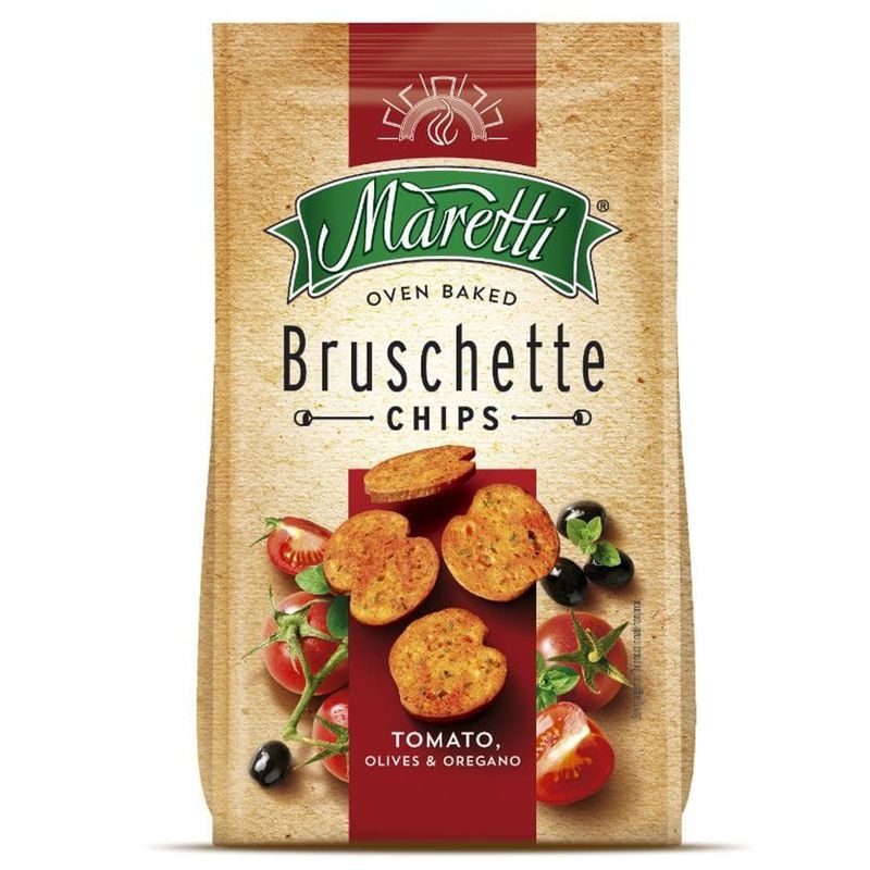 TOSTADAS MARETTI TOMATE-OLIVA-OREGANO 70G