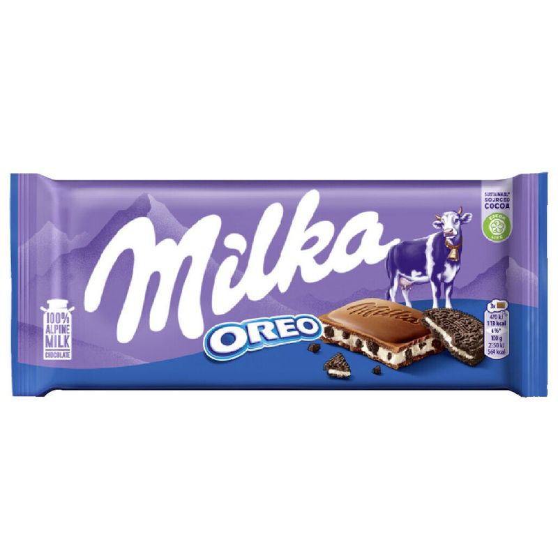 CHOCOLATE MILKA OREO 100G