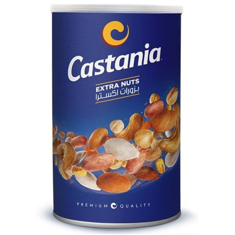 SNACKS CASTANIA EXTRA NUTS LATA 450G