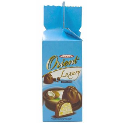 BOMBONES DE CHOCOLATE TAYAS ORIENT COCO CON ABELLANAS 265G