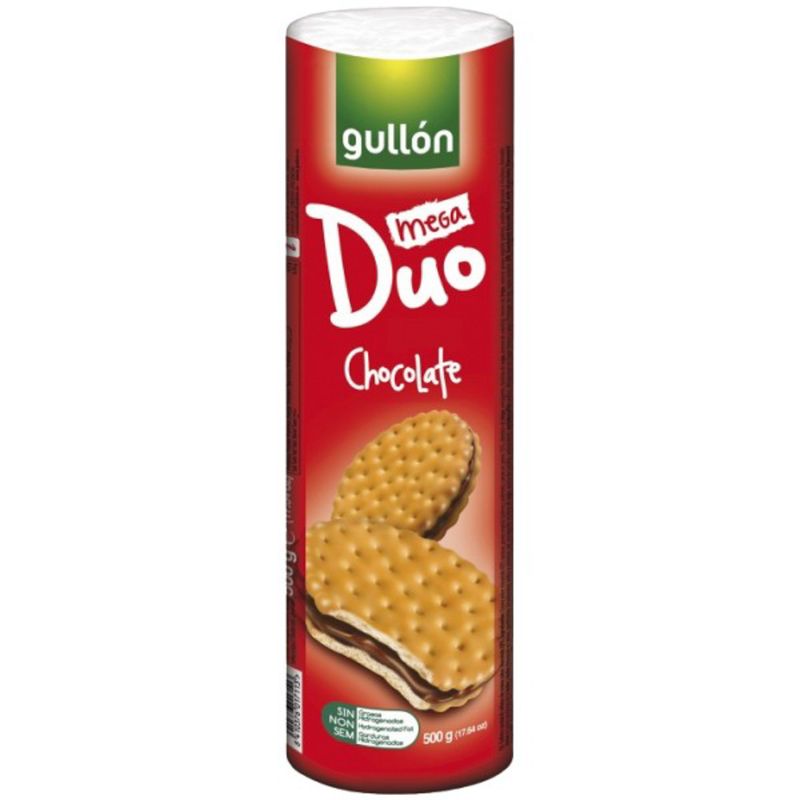 GALLETITAS GULLON MEGA DUO COCOLATE 500G
