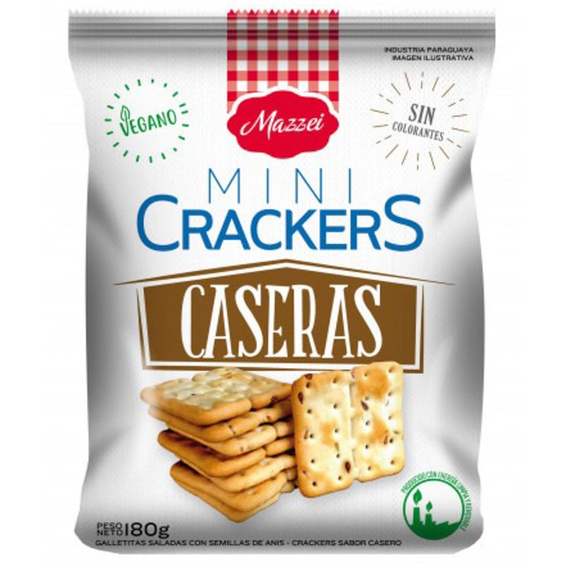 GALLETITAS MINICRACKERS CASERAS MAZZEI