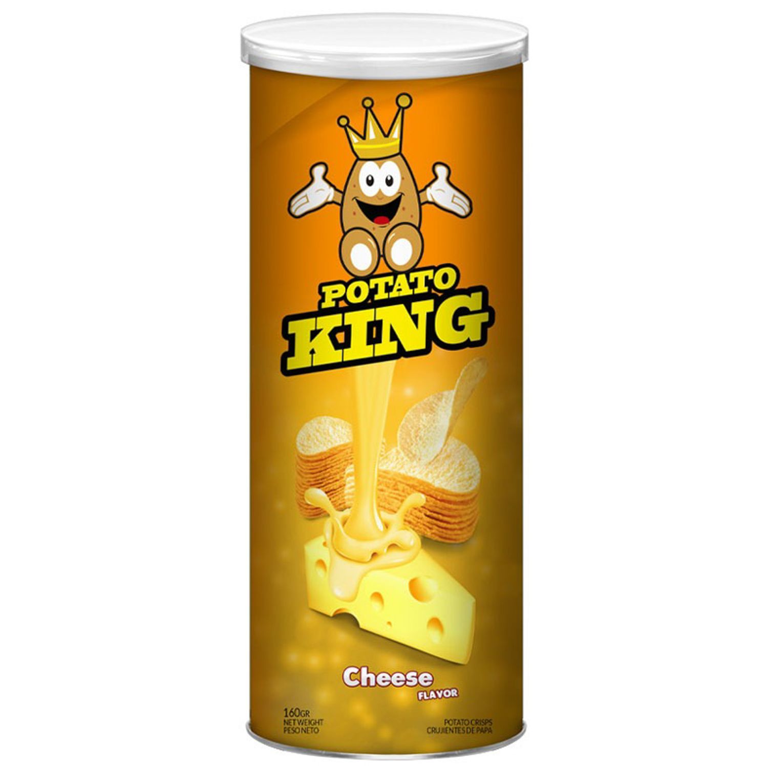 PAPAS POTATO KING CHEESE 160G