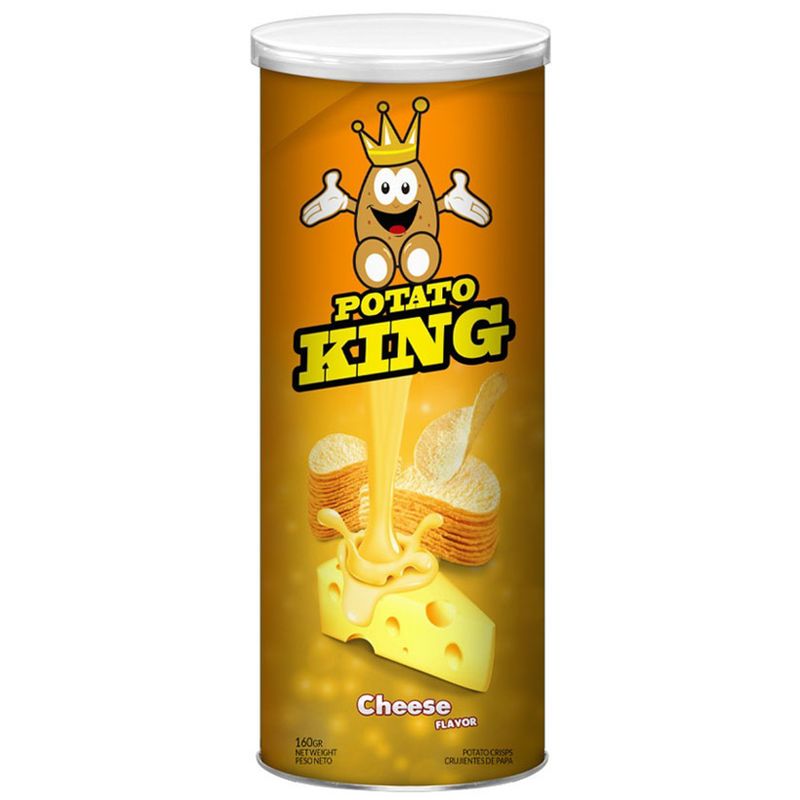 PAPAS POTATO KING CHEESE 160G