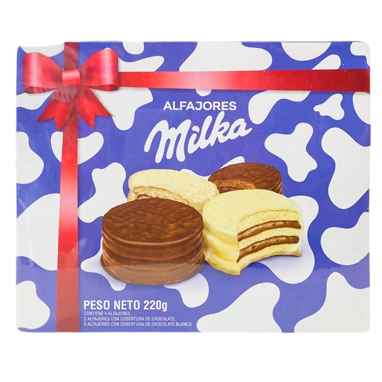 PACK ALFAJOR MILKA 220G C/4 