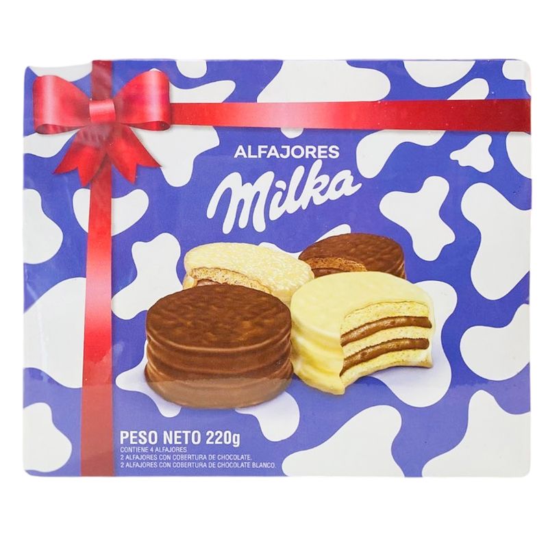 PACK ALFAJOR MILKA 220G C/4 