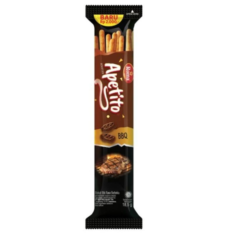 SNACKS ROMA APETITO BARBECUE 18.5GR