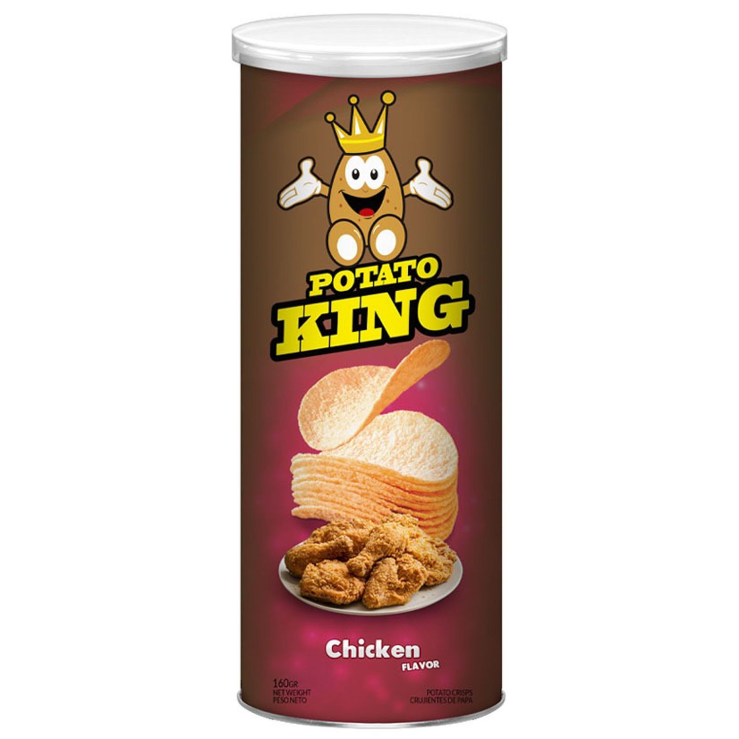 PAPAS POTATO KING CHICKEN 160G
