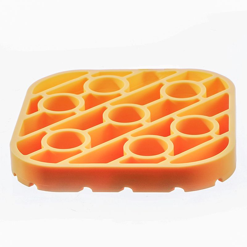 PORTA OLLA HUEVO DE SILICONA AMARILLO