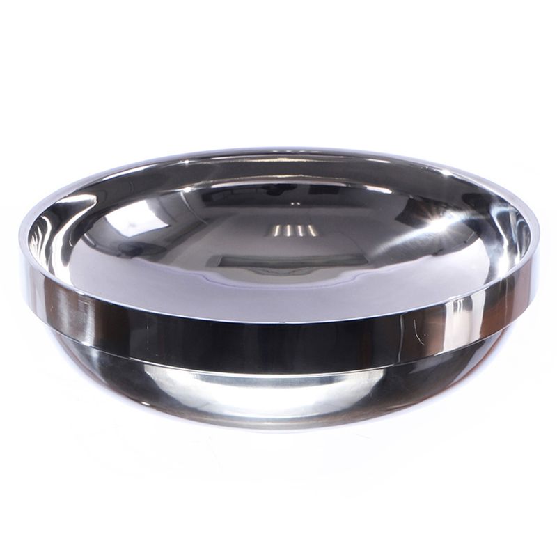 BOWL DE INOX DOBLE PARED 25CM