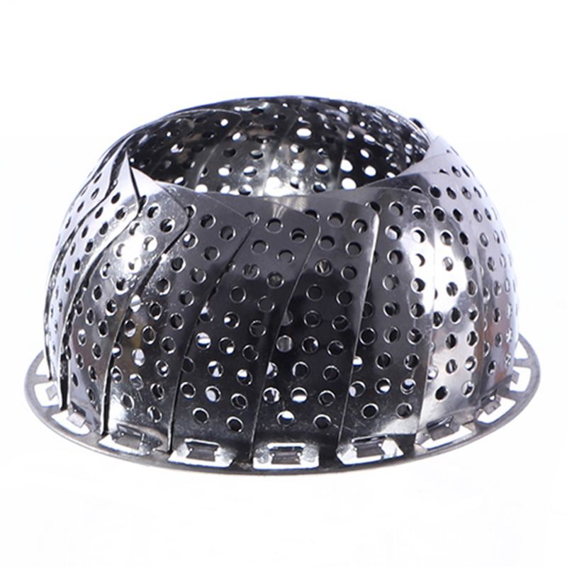 MALLA EXTENSIBLE DE INOX P/COCINAR A VAPOR 26CM 